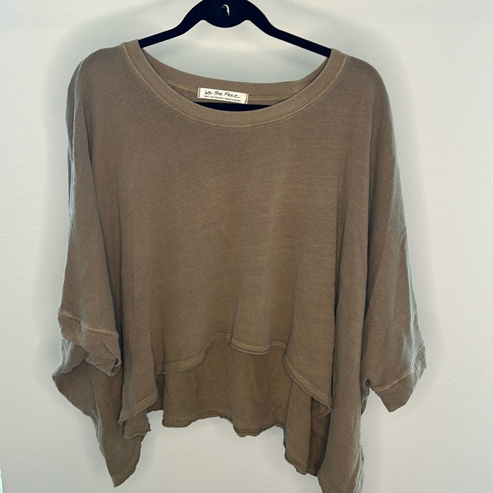 Free People Cropped Tee size S